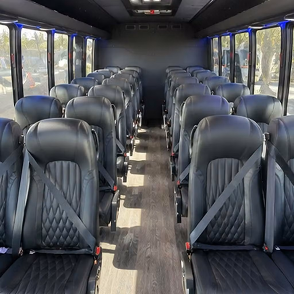 prom homecoming bus rentals in mckinney